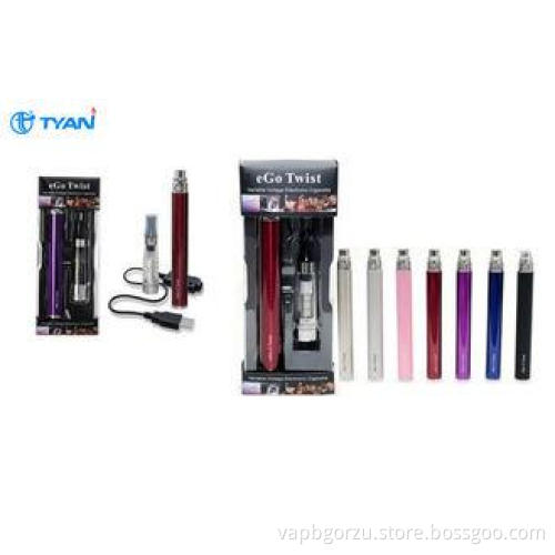 Variable Voltage 3.2~4.8V EGO Twist Blister Kit E - Cig